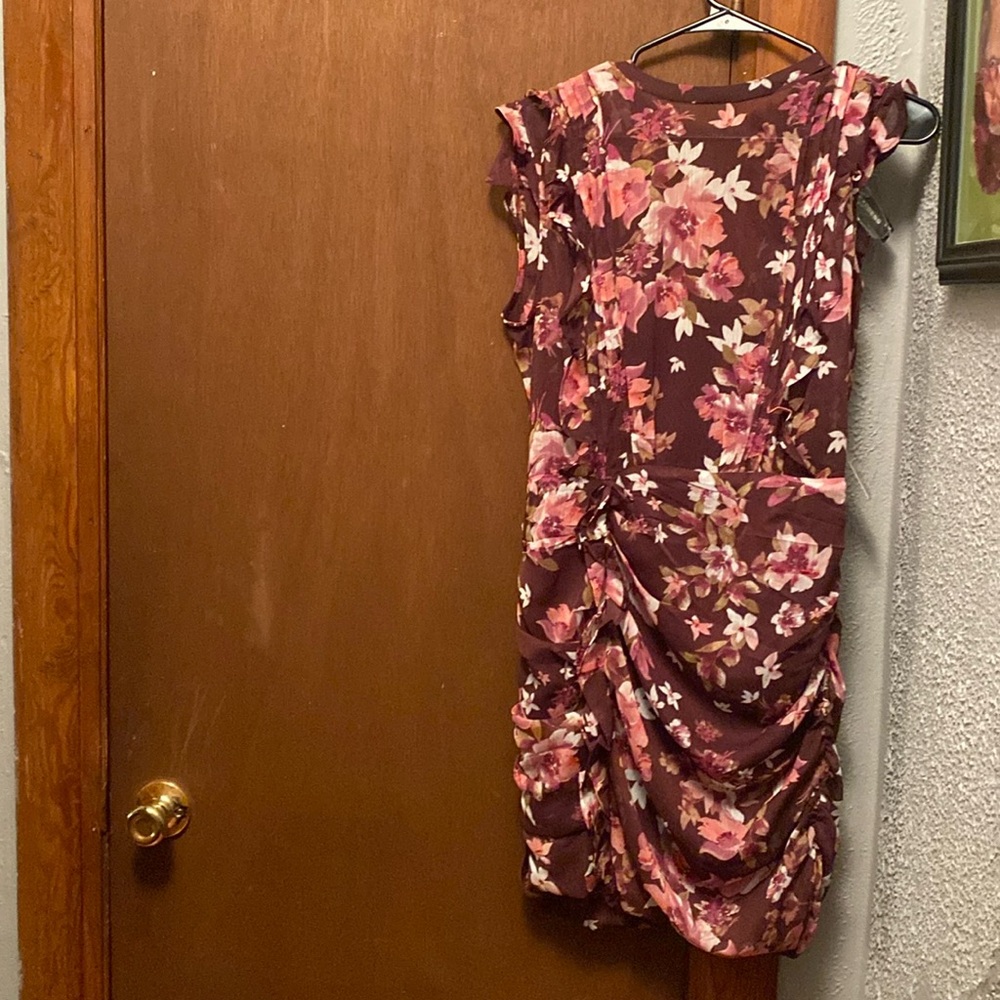 Express sleeves floral dress